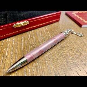 Cartier Happy Birthday Ballpoint Pen With Charm